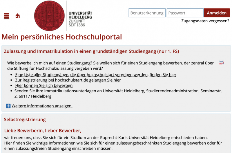 Hochsculportal
